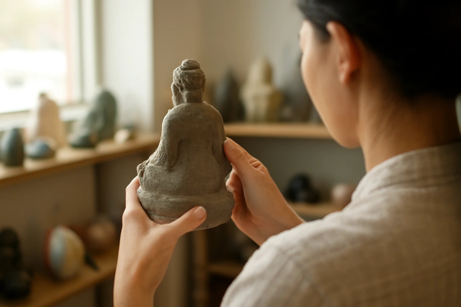 Mua tượng linh vật: xem gì để không mua hớ